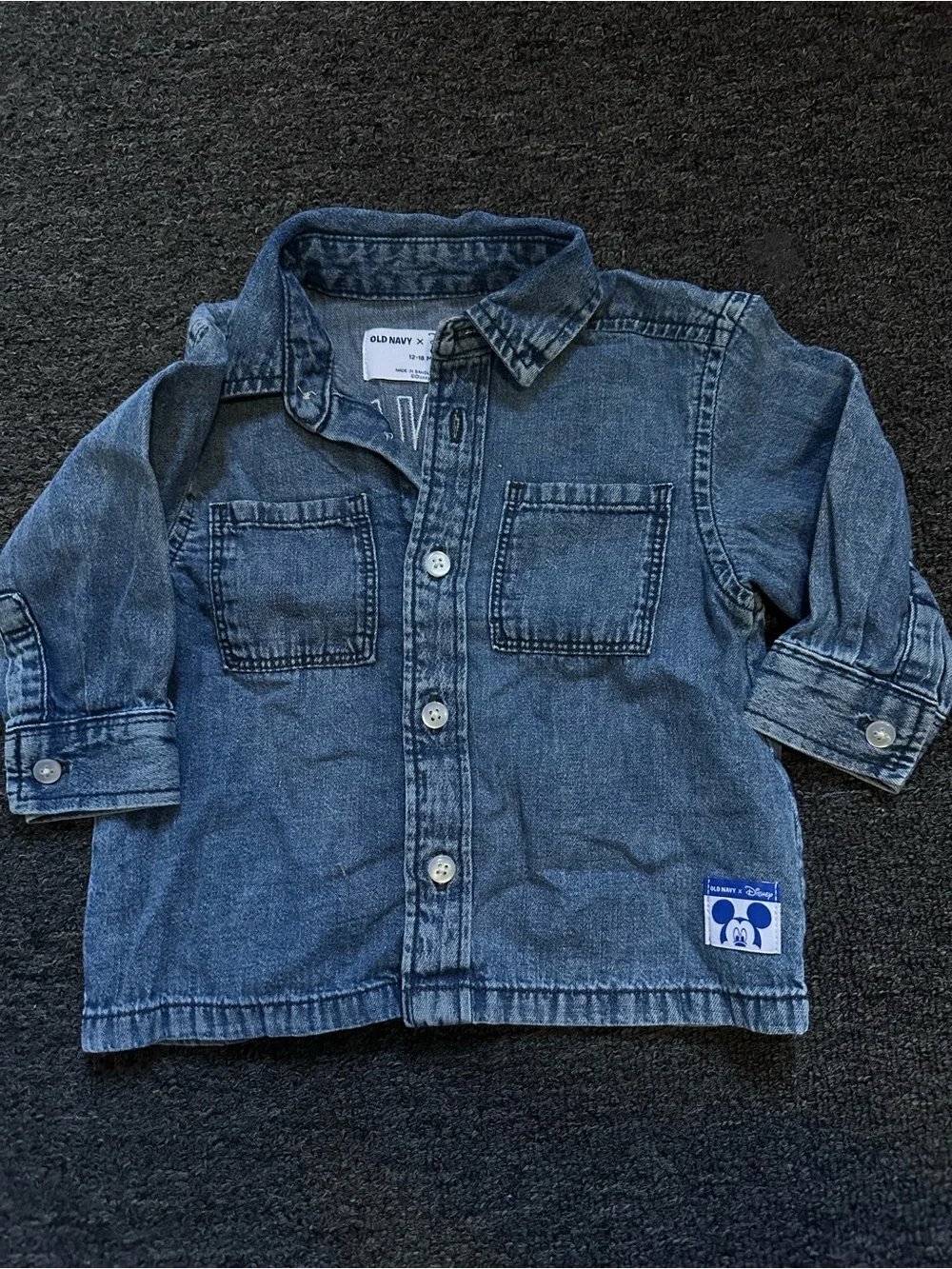 Old Navy Kids Denim Jacket in Medium Blue Wash